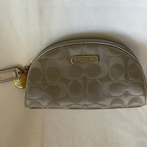 Coach limited edition small cosmetic case
